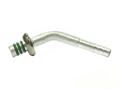 Фитинг 10мм, G8, 45 градусов, быстросъемный, алюминиевый