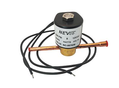 Управляющий соленоидный клапан с катушкой 12V 66-7636 для Thermo King; фотография №1