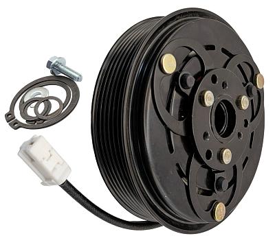 Муфта компрессора кондиционера Mazda 3 BL рестайлинг 1.6, Mazda 3 BM AEBA14, ALBA15 1.6 (2013-2014)