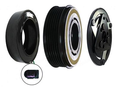 Муфта с японским подшипником для кондиционера Volkswagen Polo, Skoda Fabia, Rapid